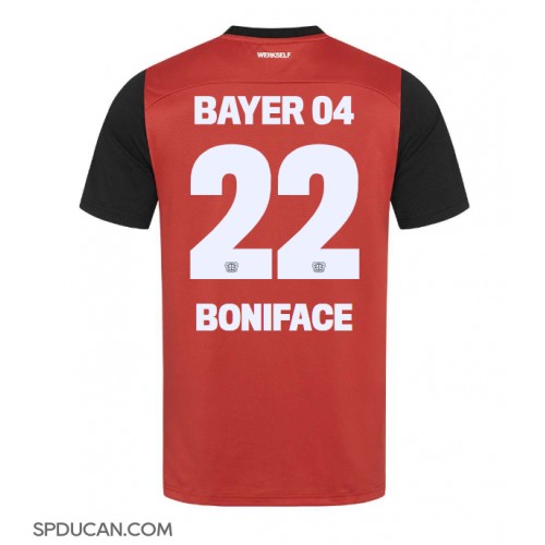 Muški Nogometni Dres Bayer Leverkusen Victor Boniface #22 Domaci 2024-25 Kratak Rukav